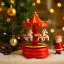 Decoração de Natal Carrossel Musical
