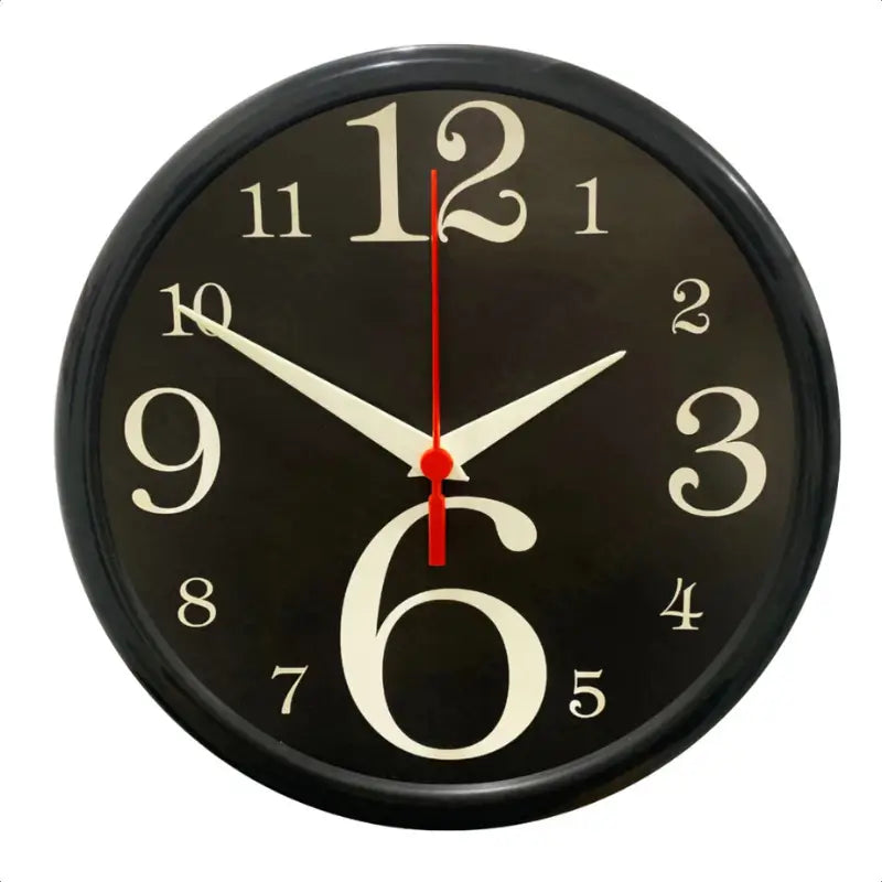 Relógio de Parede Com Números Grandes