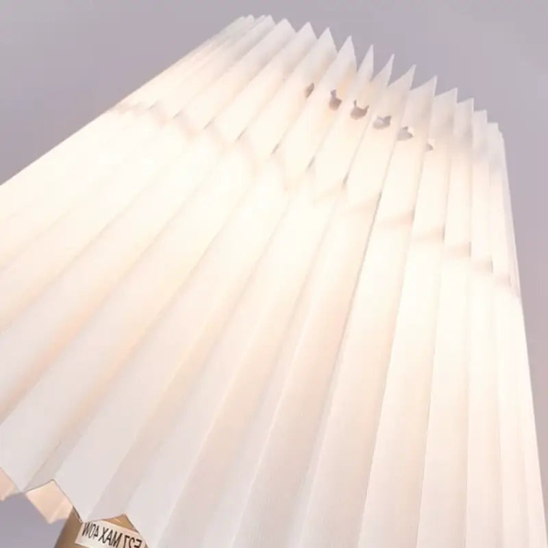 Arandela de Parede Plissada Vintage