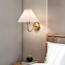 Arandela de Parede Plissada Vintage