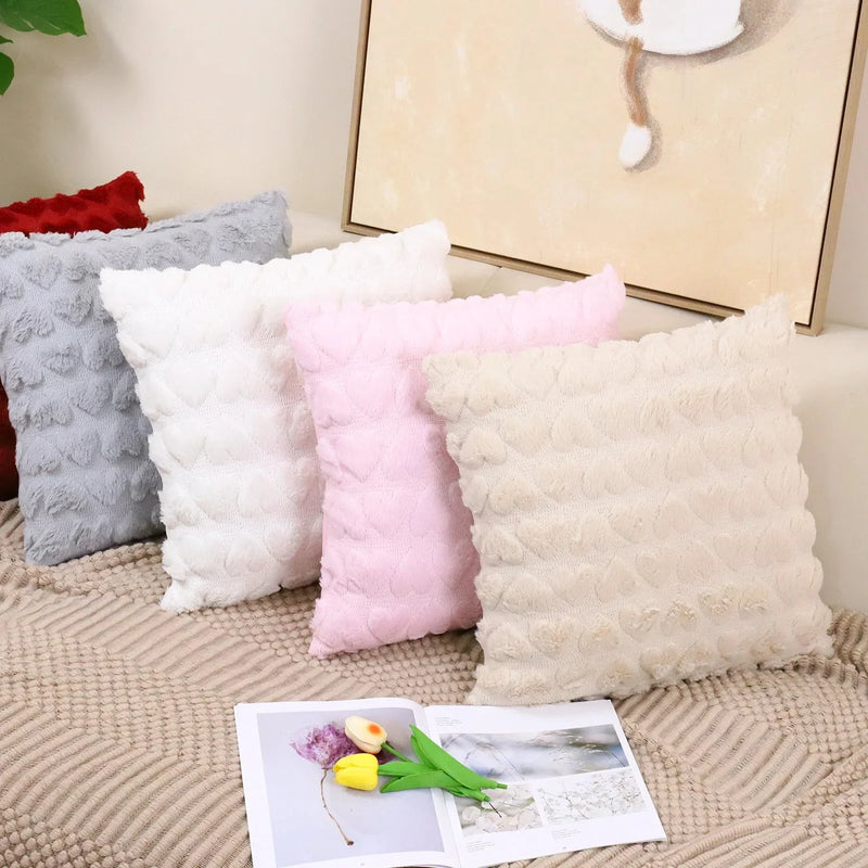 Capa de Almofada Plush Love