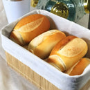 Cesto organizador multiuso e decorativo em Bambu - 3 peças