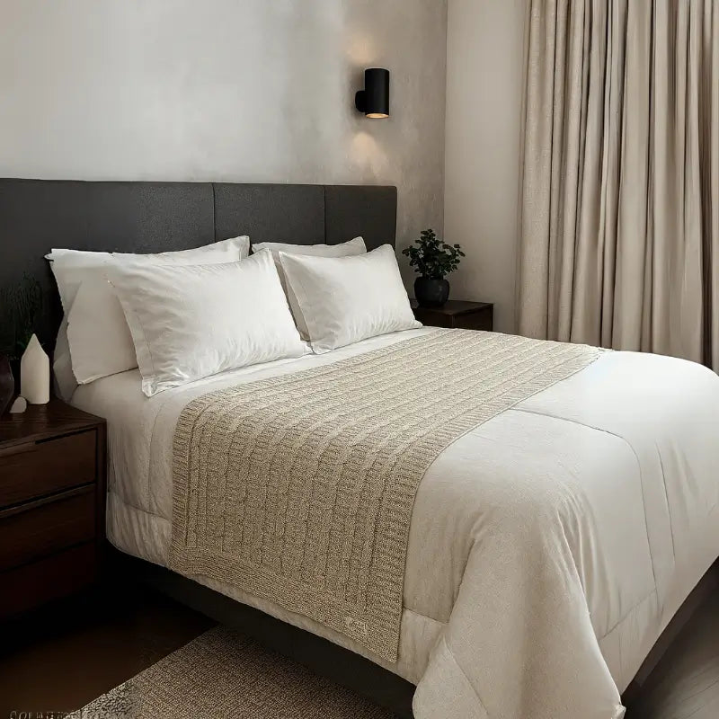 Manta Peseira em Tricot Premium