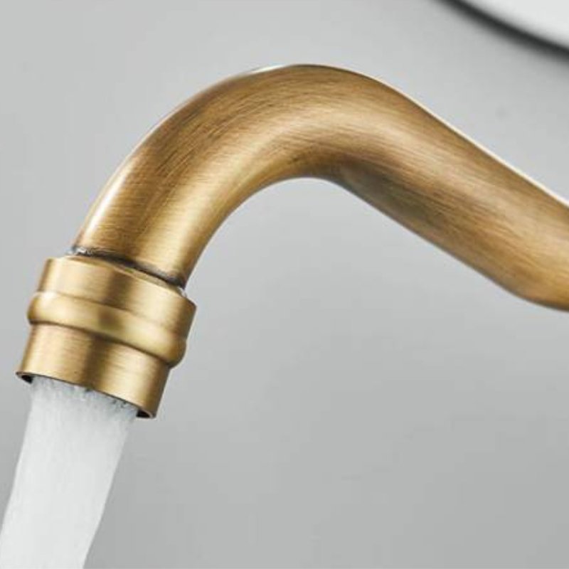 Torneira De Banheiro Monocomando Vintage com Misturador